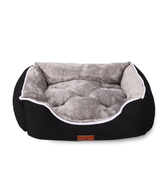 Cama de Perro Negro